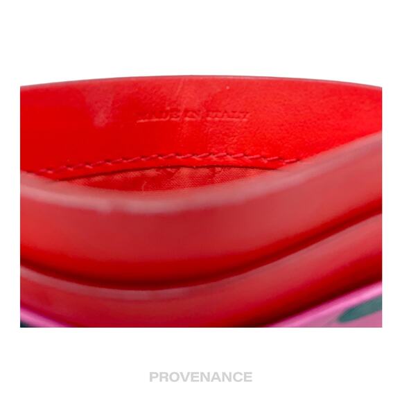 🔴 Burberry Card Holder Wallet - Abstract Painting - Picture 5 of 5